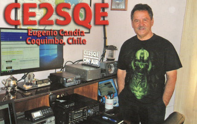 QSL card from Chile